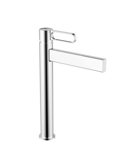 Grifo plata caño alto de lavabo en Dior | Envío urgente