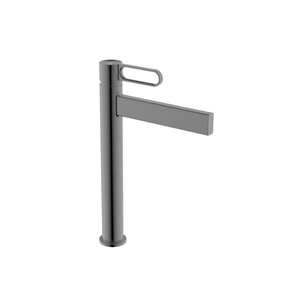 Grifo titanio caño alto de lavabo en Dior