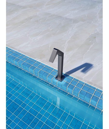 Rociador cascada de piscina gris cobalto Niágara
