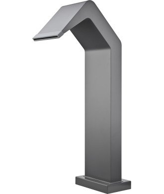Rociador cascada de piscina 15cm gris cobalto Niágara