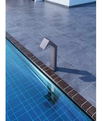 Rociador cascada de piscina 15cm gris cobalto Niágara