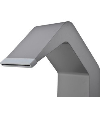 Rociador cascada de piscina 15cm gris cobalto Niágara