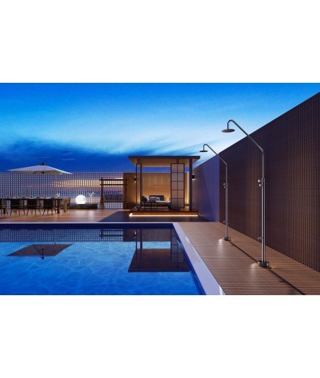 Ducha de piscina acero Dakota