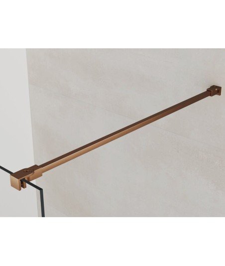 Mampara de ducha fija en cobre Screen