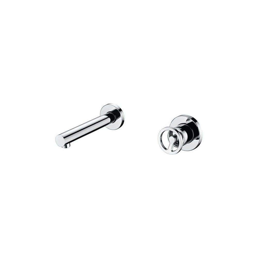 Grifo plata empotrado de lavabo Olimpo IMEX