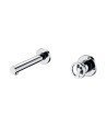 Grifo plata empotrado de lavabo Olimpo IMEX