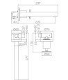 Grifo plata empotrado de lavabo Olimpo IMEX