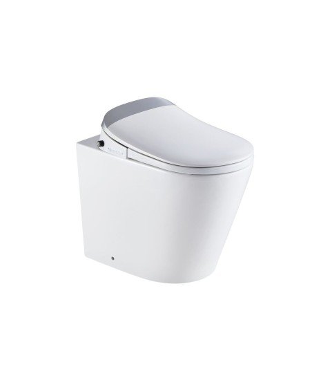 Inodoro a suelo inteligente en blanco Rimless Smart
