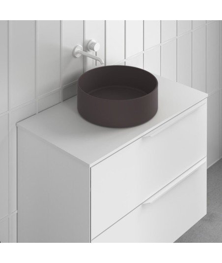Lavabo sobre encimera mate de cerámica Sun