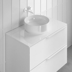 Lavabo sobre encimera de...