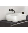 Lavabo sobre encimera de cerámica blanco brillo Zala | Royo