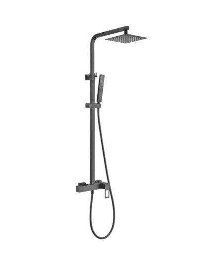 Columna negra de ducha Suecia IMEX