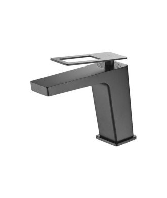 Grifo negro de lavabo suecia imex