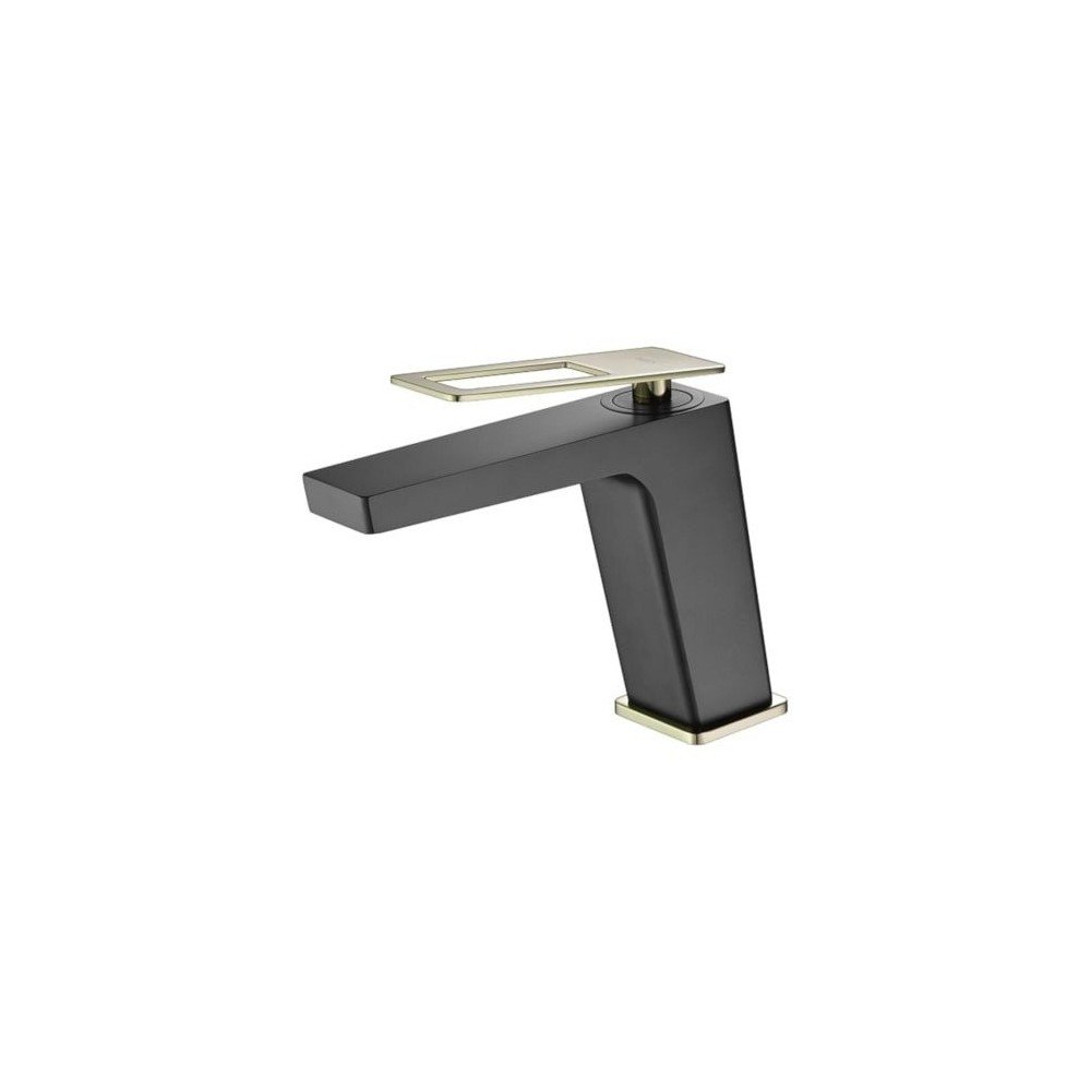 Grifo negro y dorado lavabo Suecia IMEX