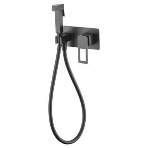 Grifo negro empotrado de bidé Suecia IMEX