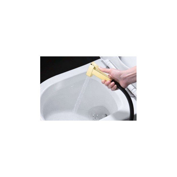 Grifo negro y dorado empotrado de bidé Suecia IMEX