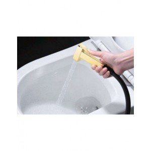 Grifo negro y dorado empotrado de bidé Suecia IMEX