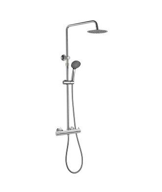 Columna Monomando Rapid Ajustable Plata 77-135 Cm