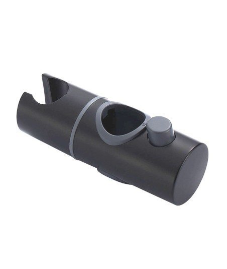 Columna Monomando Redonda Gun Metal Negra T 2 Vias