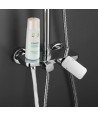 Columna Monomando Round Dual Plus