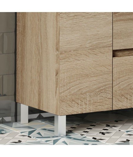 Conjunto De Baño Basic 70 Cambrian 2 Caj Y Puerta Patas