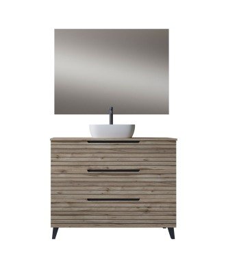 Conjunto De Baño Kenia 60 Desierto C/Mod Sobrencimera 2C Suspendido