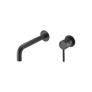 Grifo negro empotrado de lavabo Etna IMEX