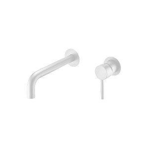 Grifo blanco empotrado de lavabo Etna IMEX