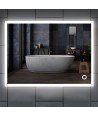 Espejo Rectangular Led Rectangle De 100X80
