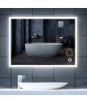 Espejo Rectangular Led Rectangle De 100X80