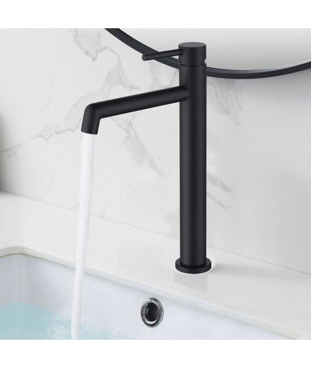 Monomando De Lavabo Alto Oslo Black
