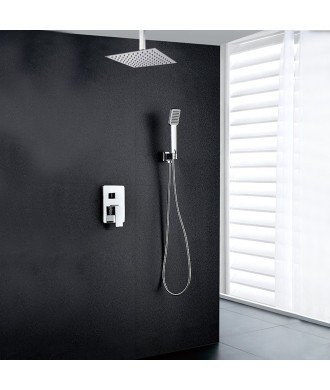 Monomando Empotrar Ducha Cherokee Techo