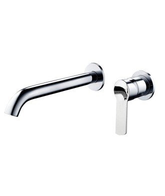 Monomando Empotrar Lavabo Plata Sioux