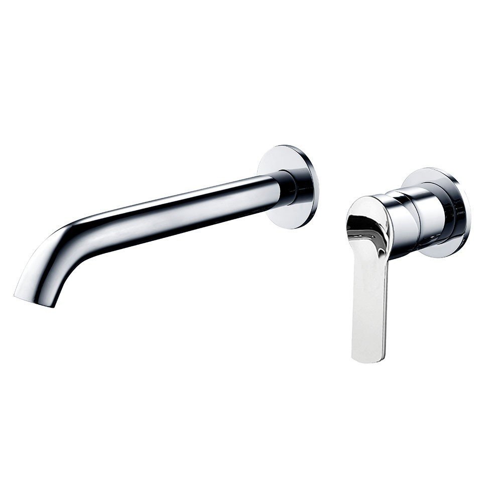 Monomando Empotrar Lavabo Plata Sioux