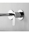 Monomando Empotrar Lavabo Plata Sioux