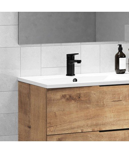 Mueble + Lavabo Tribeca 80 Roble Ostippo 2C+1P Suspendido