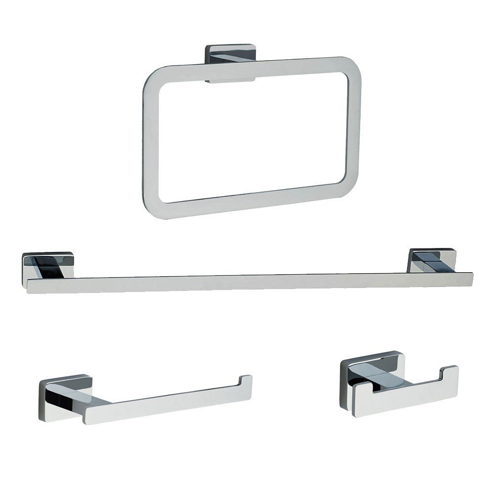 Pack 4 Accesorios De Baño Serrano
