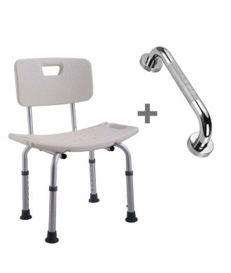 Pack silla y agarradero Absolut 50 Cm + Grifo Verona