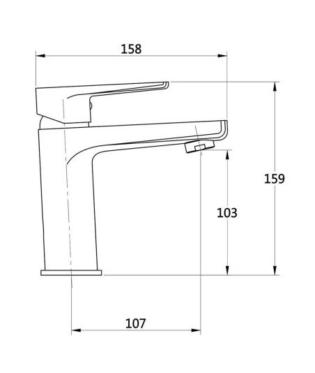Pack Monomando De Lavabo Fus + Válvula Clic Clac Uni