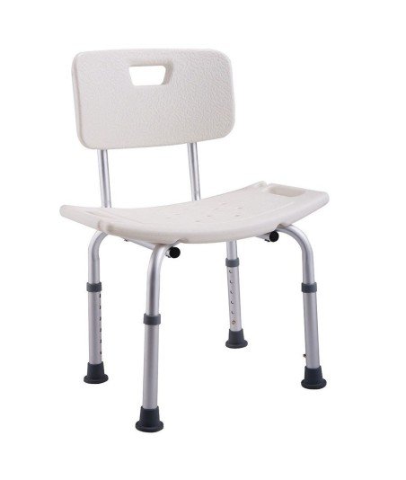 Pack Silla De Ducha Cuadrada + Asa Antideslizante 30 Cm