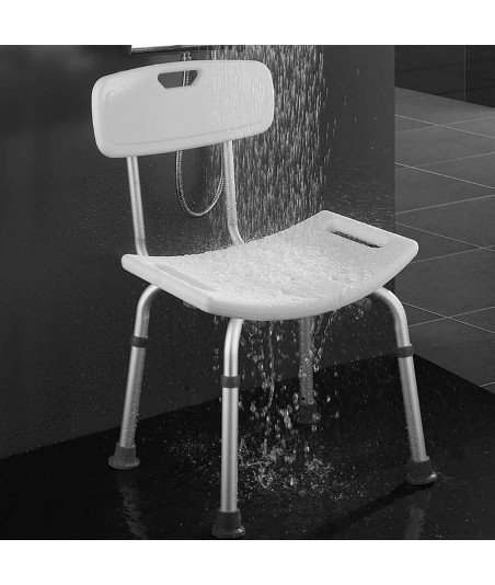 Pack Silla De Ducha Cuadrada + Asa Antideslizante 30 Cm