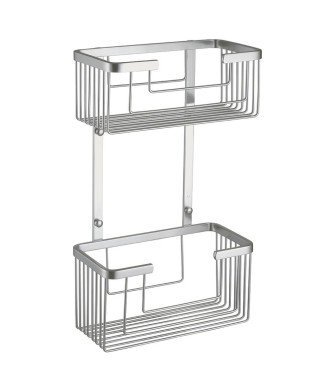 Portagel Aluminio Doble Rectang. Galerna