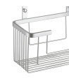 Portagel Aluminio Doble Rectang. Galerna
