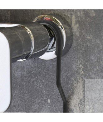 Portagel Ducha Colgar Luna Gun Metal