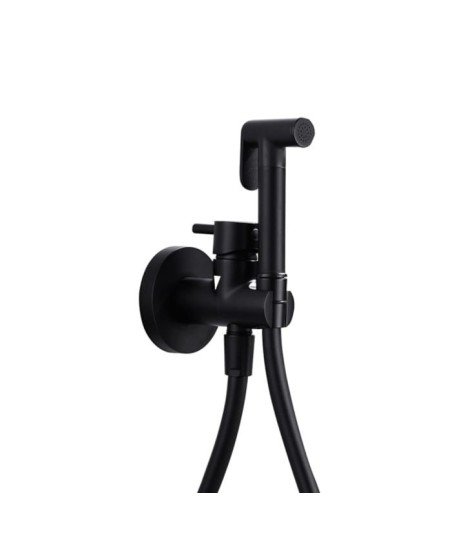 Grifo negro de bidé empotrado Munich IMEX
