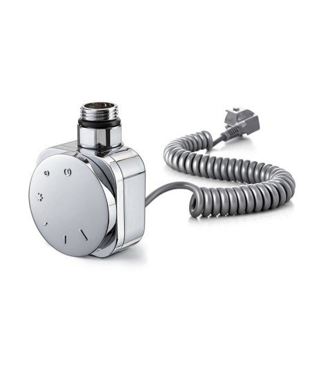 Radiador Secatoallas Eléctrico Plata 80X50