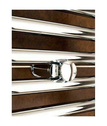 Radiador Secatoallas Eléctrico Plata 80X50