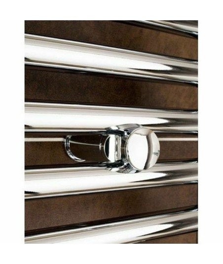 Set Soportes Radiador Secatoallas Cromados