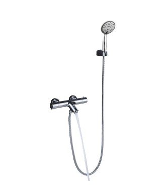 Termostático Bañera Bonn Con Equipo Zinc