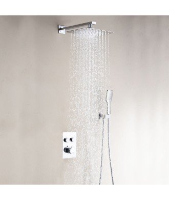 Termostático Empotrar 2 Vias Pared Pulsar